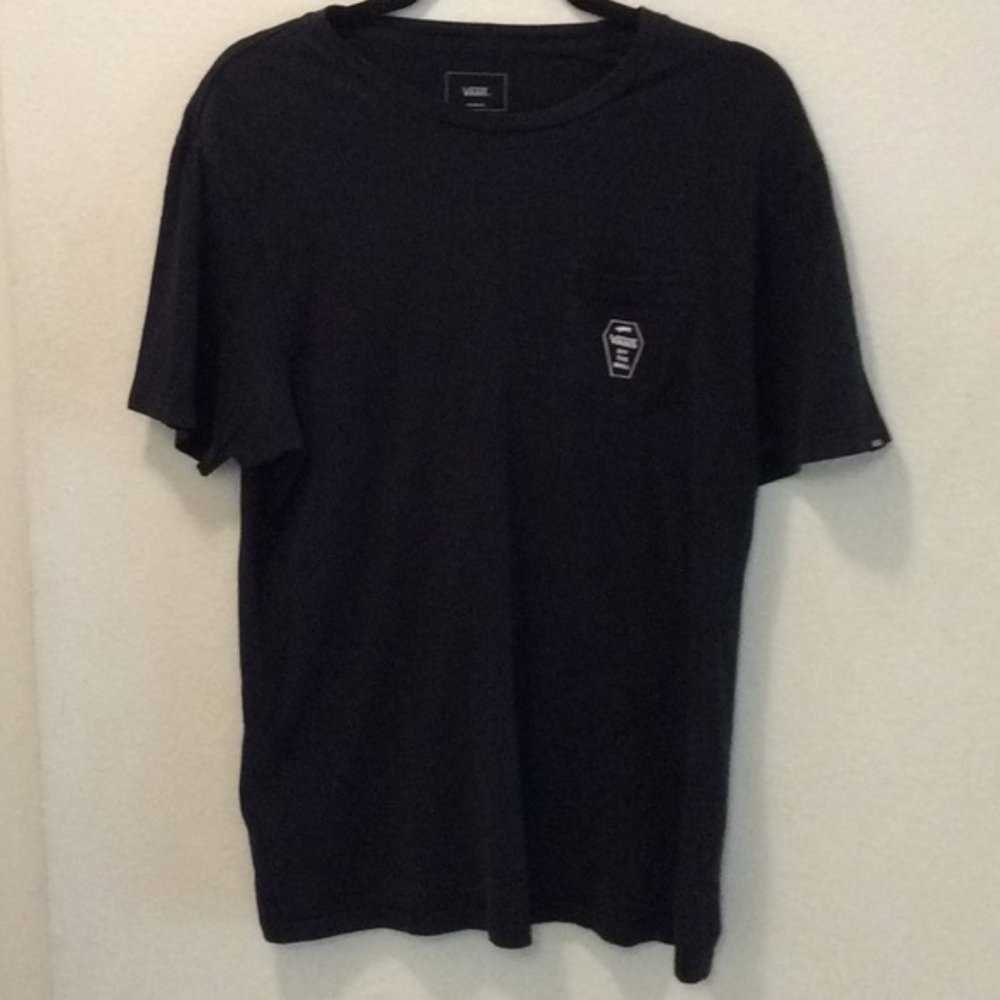 VANS MEN’S TEE SHIRT BLACK Sz M